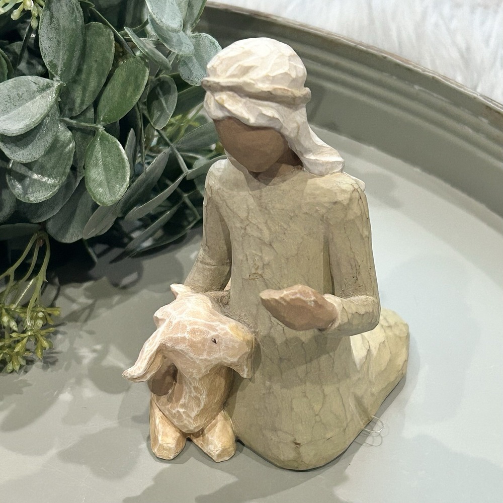 Willow‎ Tree Shepherd And Stable Animal Sheep Replacement 2002 Demdaco **READ